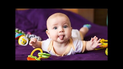 Funny Giggling Baby farts | hilarious