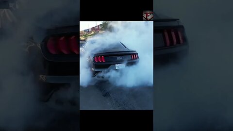 2021 Ford Mustang Mach 1 Burnout #shorts #cars #burnout
