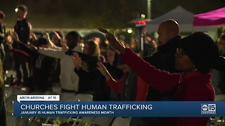 Churches fight human trafficking at 'A Night of Hope' event
