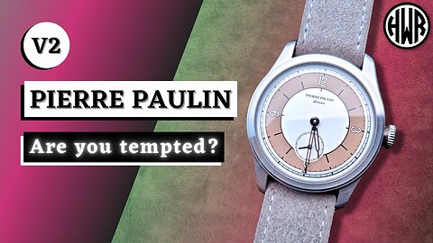 RETRO PERFECTION? Pierre Paulin Sector Dial Watch Review #HWR