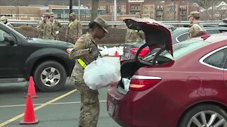 As National Guard members begin to leave, Akron-Canton Regional Foodbank seeks volunteers