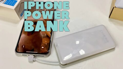 iPhone Power Bank with Built-In Lightning Cable Review