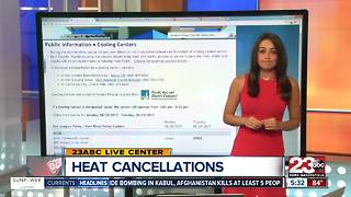 Cooling centers open due to excessive heat