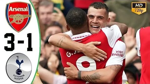 Arsenal vs Tottenham 3-1 All Goals & Highlights 2022