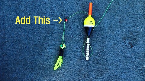 Simple Trick to add to Bobber and Jig Crappie Rig