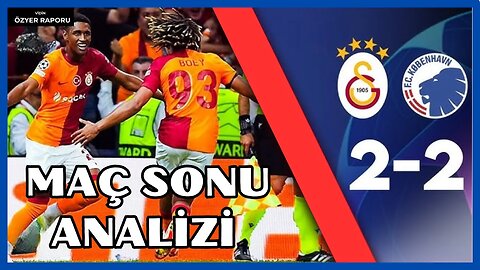 Galatasaray - Kopenhag Maç Sonu Analizi | Şampiyonlar Ligi | #ucl #Galatasaray