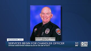 Community gathers to remember fallen Chandler Officer Christopher Farrar