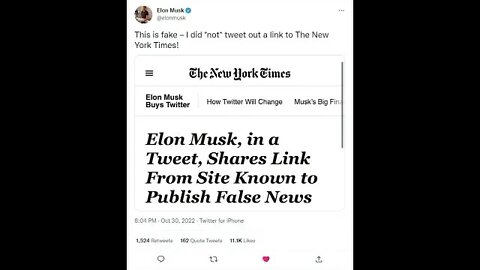 Elon Musk's Epic Roast Of The New York Times #Shorts