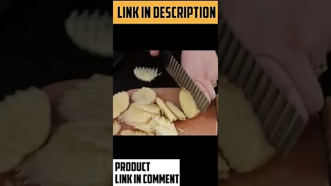 potato chip slicer || wooden potato chips cutter #youtubeshorts