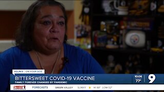A Tucson woman's bittersweet COVID-19 vaccination