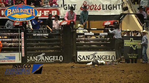 Bull Rider Knocked Unconcious