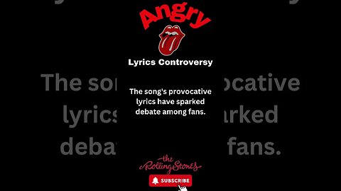 The Rolling Stones' Shocking Lyrics Controversy #shorts #rollingstones #rocknroll