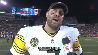 Ben Roethlisberger Makes Honest Comment About Physical MNF
