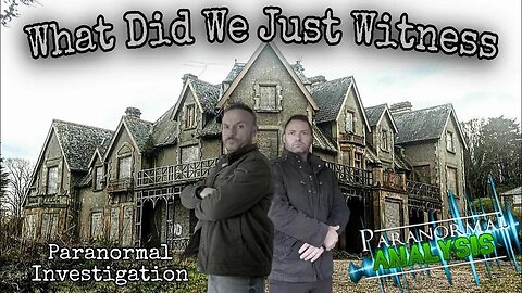 Cairndhu House Northern Ireland's Most Haunted premises - Paranormal Investigation