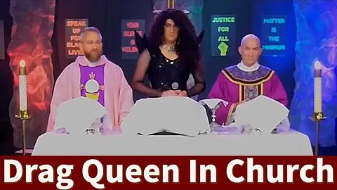 Woke United Methodist Church Hosts Drag Queen Pastor MsPennyCost in LGBTQ Church Service Prayer