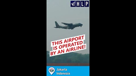 This airline operates it's own airport! 🇮🇩