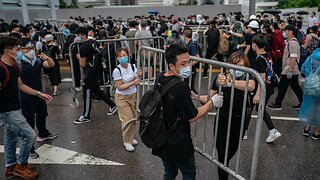 Protesters Clash With Police In Hong Kong