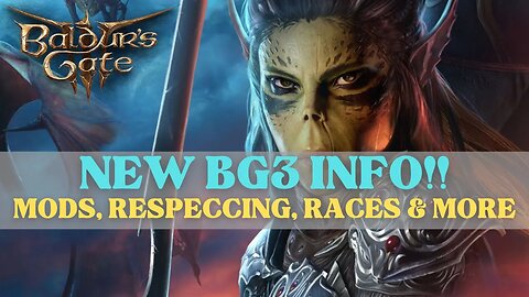Baldur's Gate 3 - Swen Vincke Reveals New Details On The Dropped Frames Podcast