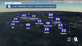 Chilly mornings and warm afternoons this week