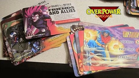 Overpower 3 Score Hero Cards (Original Release)