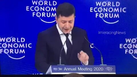 Why Ukraine Puppet President Zelensky at 2020 DAVOS WEF? ROMEO FROM ROMANIA