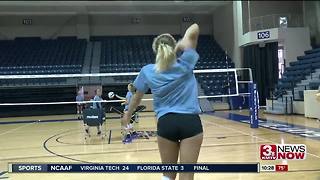 Volleyball match a showcase for Nebraska volleyball