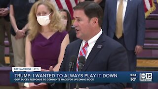 Gov. Ducey responds to comments made by President Trump about coronavirus