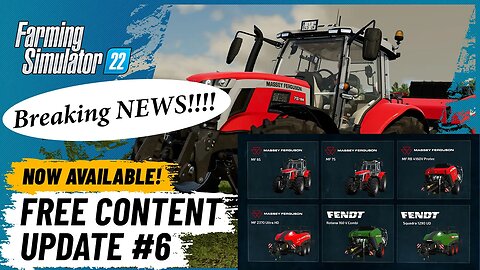 Farming Simulator 22 FREE Content Update #6