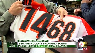 Beware holiday shopping scams