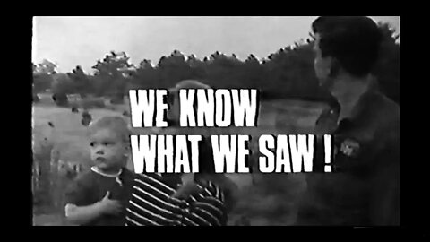 "UFO: WE KNOW WHAT WE SAW!" ~ 1967 "World in Action" documentary