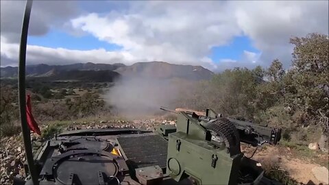 Marine Amphibious Vehicle Live-Fire Range - Iron Fist 2022