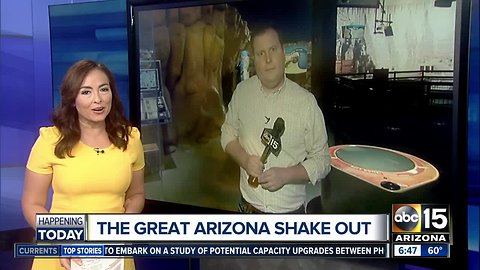 The Great Shake Out: How to prepare for an earthquake in AZ