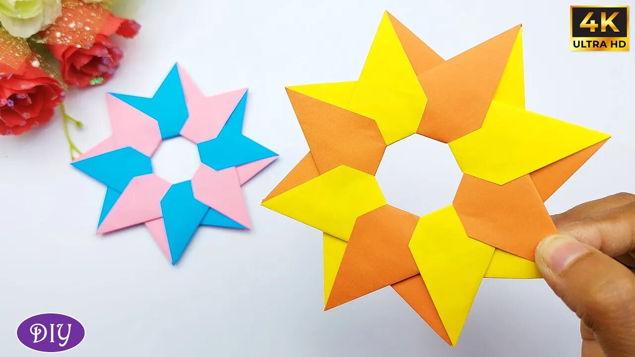 Origami Ninja Stars!
