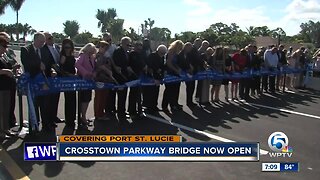 Expansion of Crosstown Parkway opens to the public in Port St. Lucie