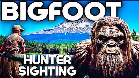 BIGFOOT Runs Past A Young Hunter!