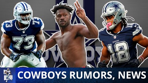 Dallas Cowboys Rumors On Tyler Smith Starting & Jerry Jones Comments On Antonio Brown