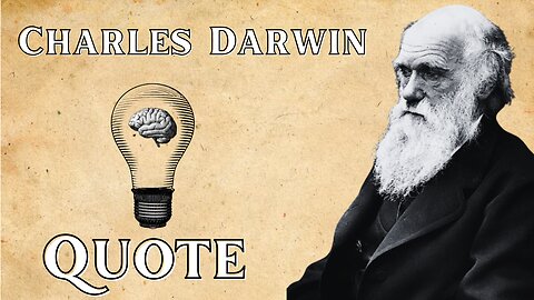 Change & Progress: Charles Darwin Quote