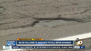 City looking to increase repair of potholes