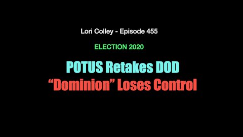 Lori Colley - Episode 455 - Dominion? Nope. Losing Control