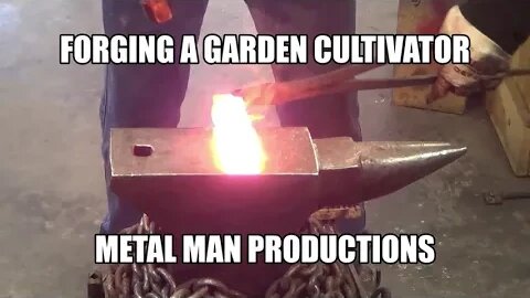 Forging a garden cultivator