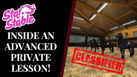 Inside an ADVANCED Private DRESSAGE Lesson! Star Stable Quinn Ponylord