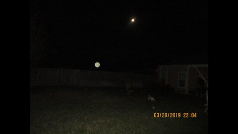 An Orb And The Moon