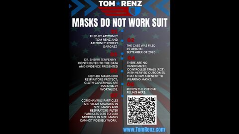 Tom Renz - Best of The Tom Renz Show (03/19/23) The Masks Don't Work Lawsuit