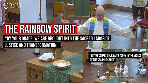 The Heresy: "I believe in the Rainbow Spirit, who shatters our image of one white light"