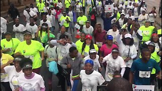 SOUTH AFRICA - Pretoria - Mandela Remembrance Walk (Videos) (VQB)