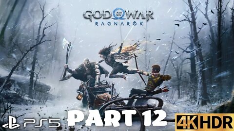 Vanaheim | God of War: Ragnarök Walkthrough Story Gameplay Part 12 | PS5, PS4 | 4K HDR