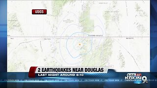 Two earthquakes registered near Douglas Thursday