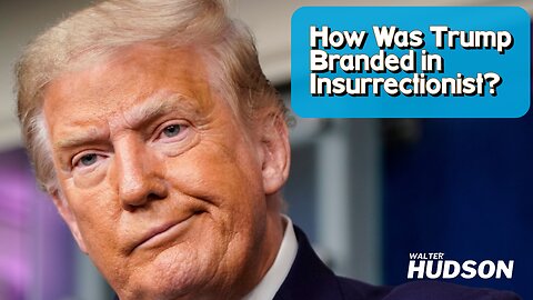 How Was Trump Branded an Insurrectionist?