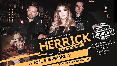 3rd and Lindsley Herrick with Joel Shewmake July 19th 2023