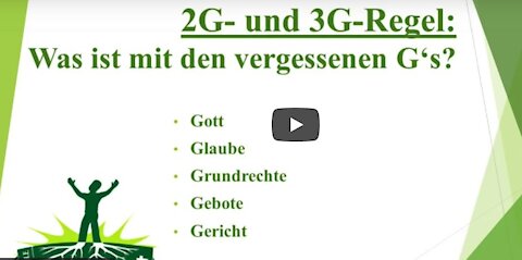 2G- und 3G-Regel? Die wichtigsten G's haben wir vergessen.